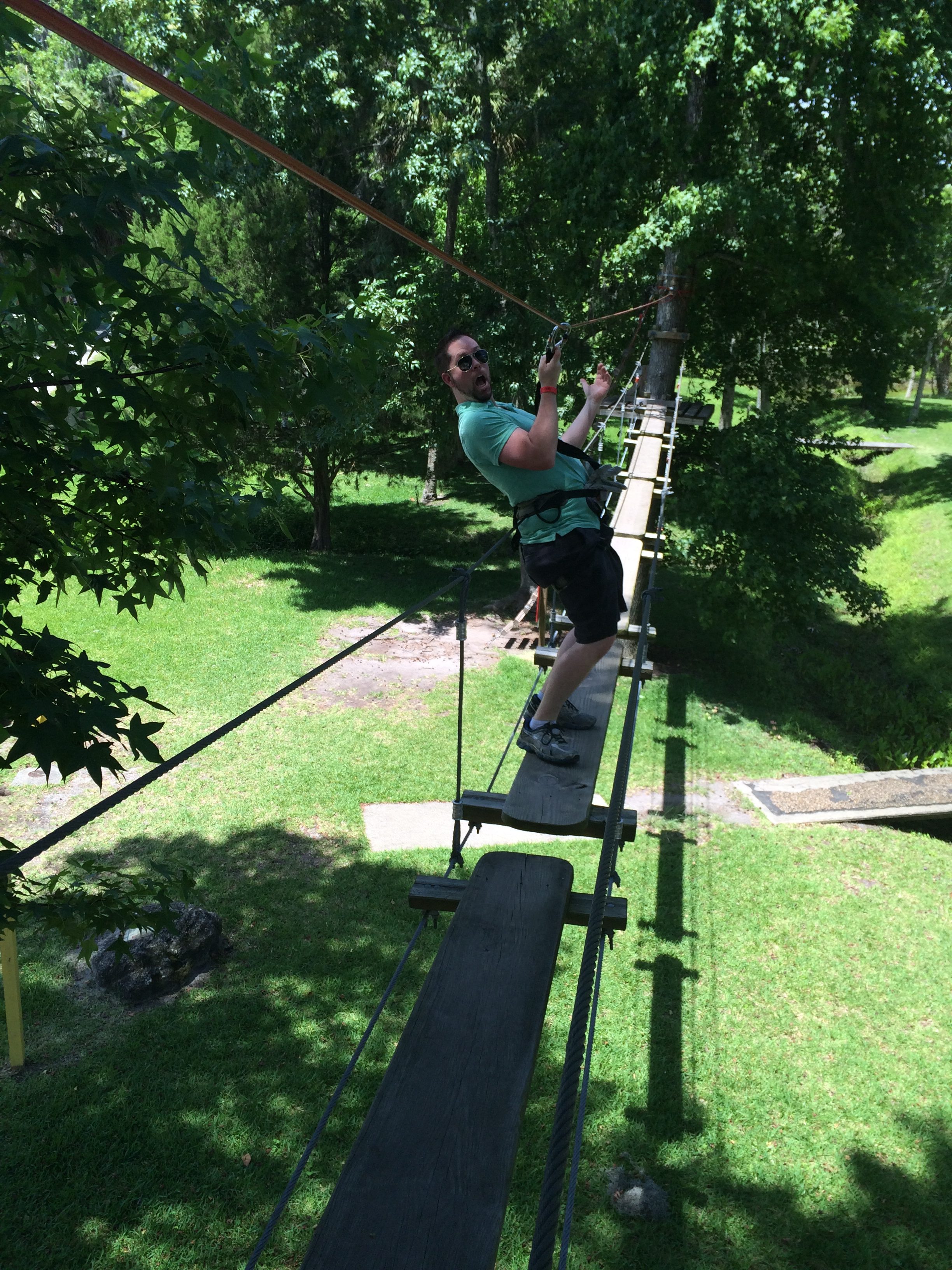Treetop Trek Daytona Beach Zipline Adventure East Coast Current