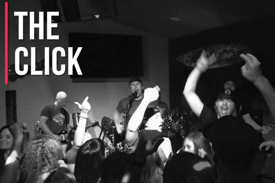 Click Band the click band on stage performing – East Coast Current