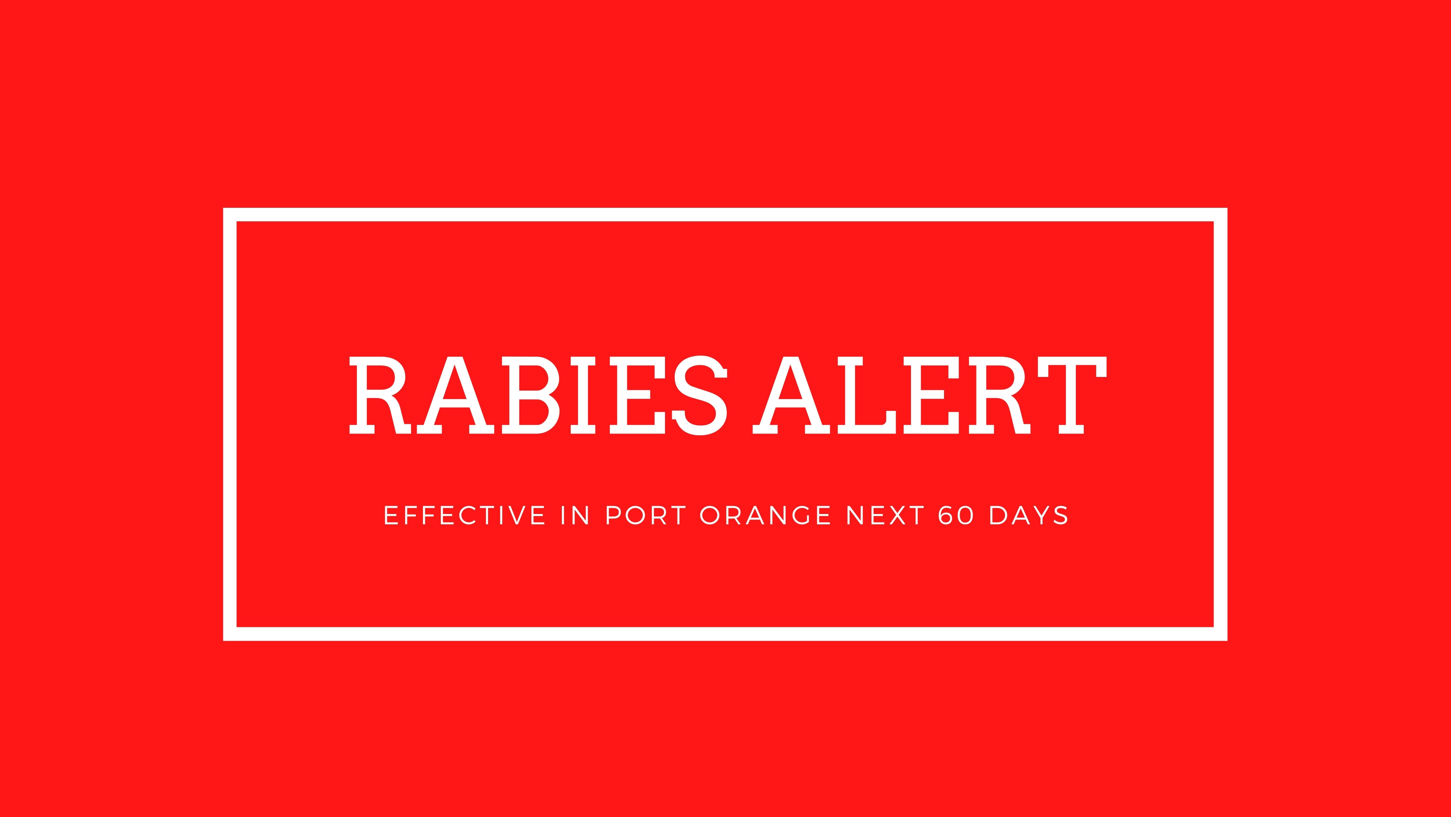 Reproduction Alert RABIES ALERT β East Coast Current